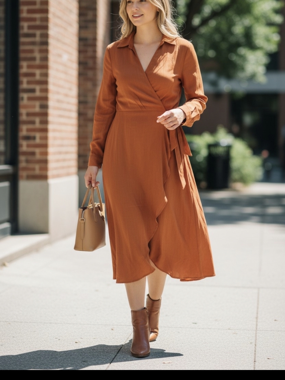 Dress Casual Maxi By Rachel Zoe In Orange 14 Linen Blend